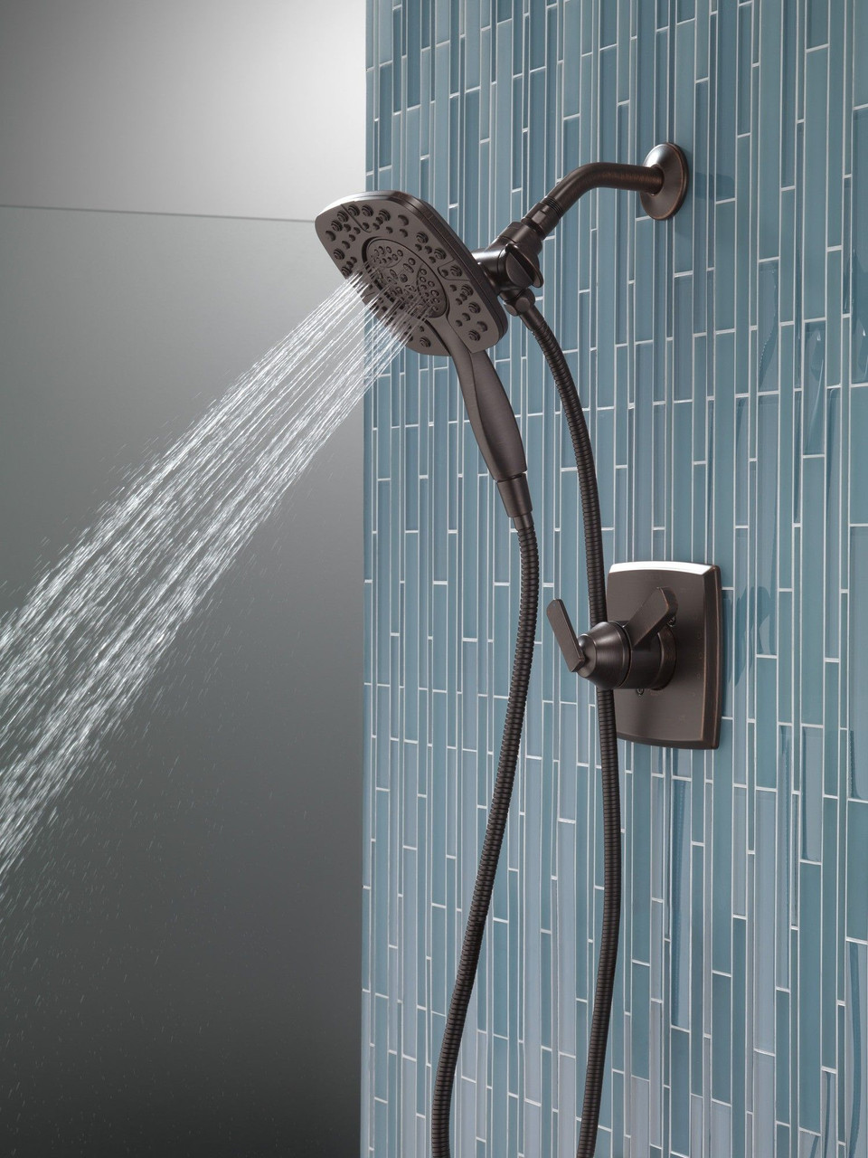 Delta 58498-RB Universal Showering Components In2ition HSSH 1.75 GPM 4-Setting, Venetian Bronze