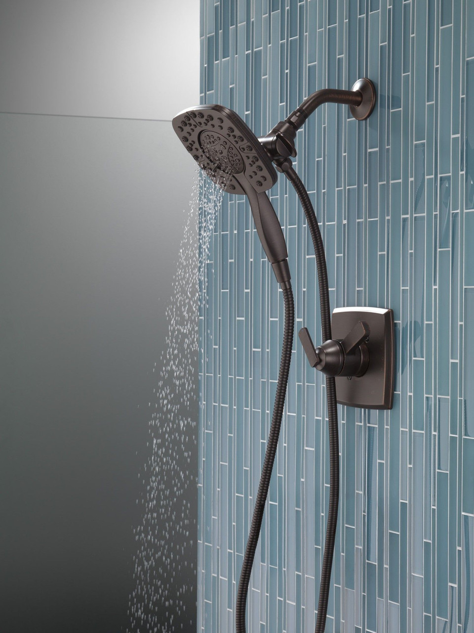 Delta 58498-RB Universal Showering Components In2ition HSSH 1.75 GPM 4-Setting, Venetian Bronze