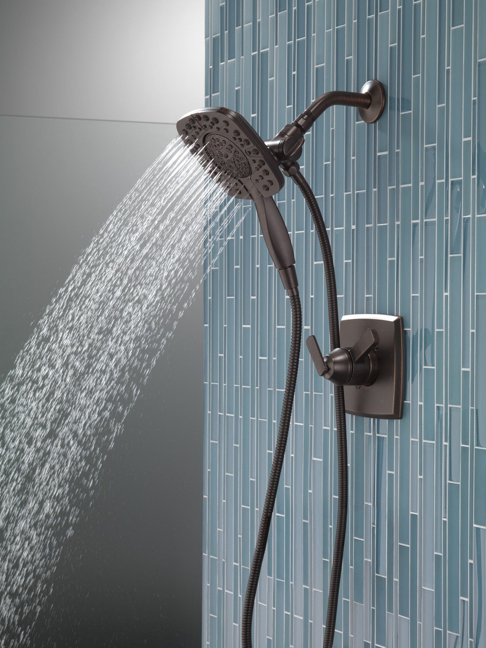 Delta 58498-RB Universal Showering Components In2ition HSSH 1.75 GPM 4-Setting, Venetian Bronze
