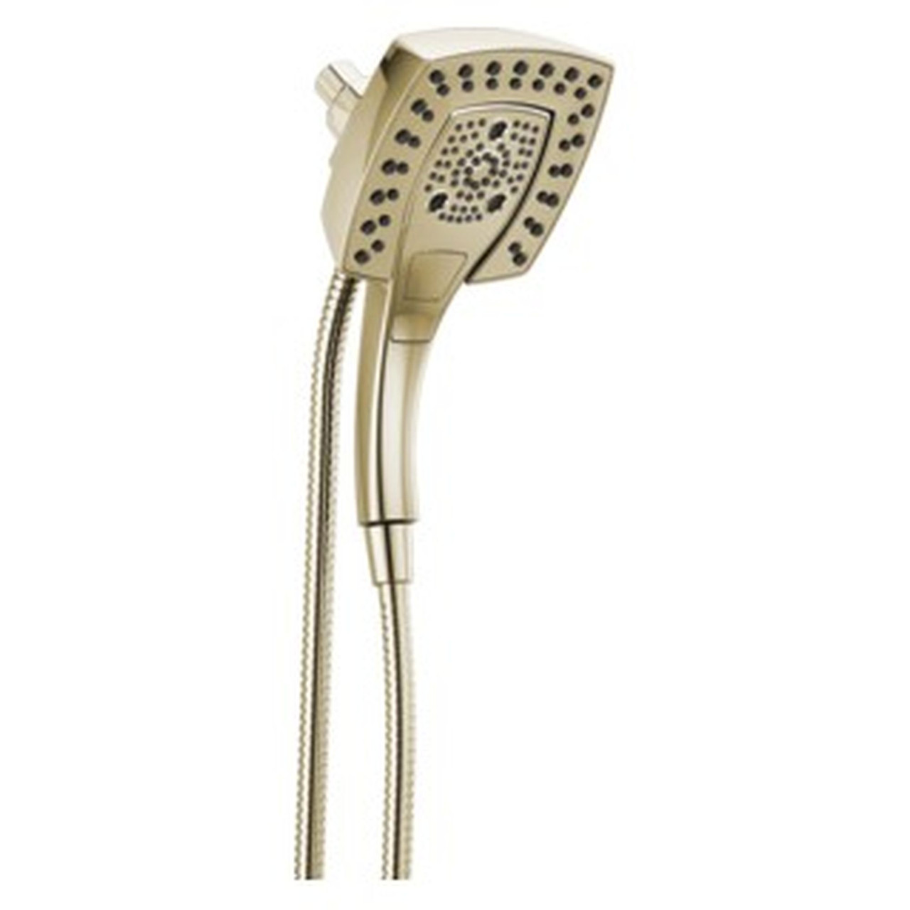 Delta 58474-PN-PR25 Universal Showering Components H2Okinetic In2ition 5-Setting Two-in-One Shower, Lumicoat Polished Nickel