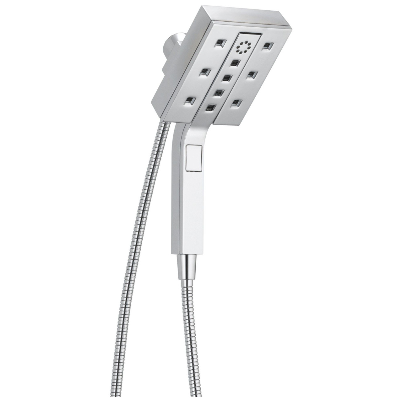 Delta 58473-PR Universal Showering Components H2Okinetic In2ition 4-Setting Two-in-One Shower, Lumicoat Chrome