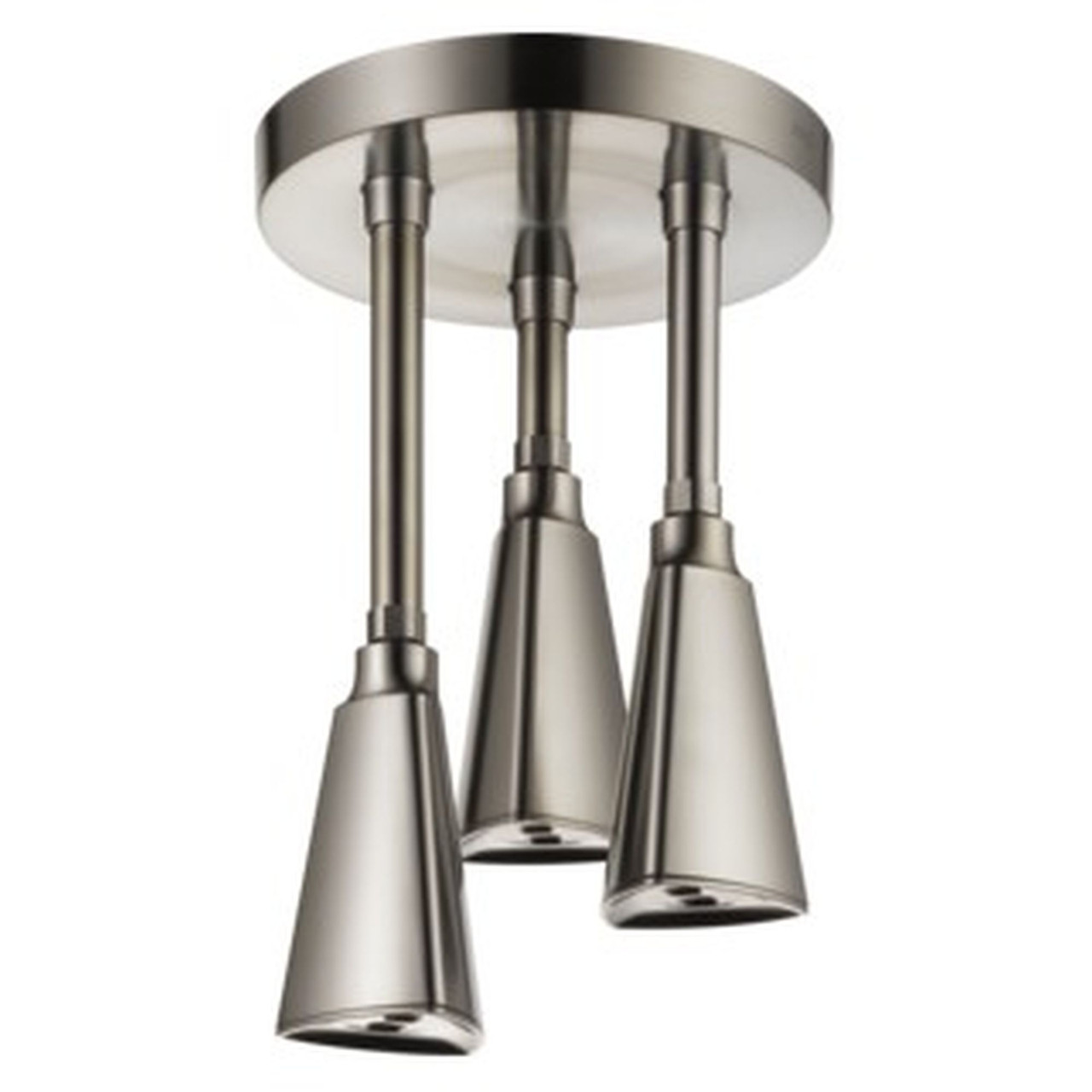 Delta 57140-SS Universal Showering Components H2Okinetic Pendant Raincan Shower Head, Stainless