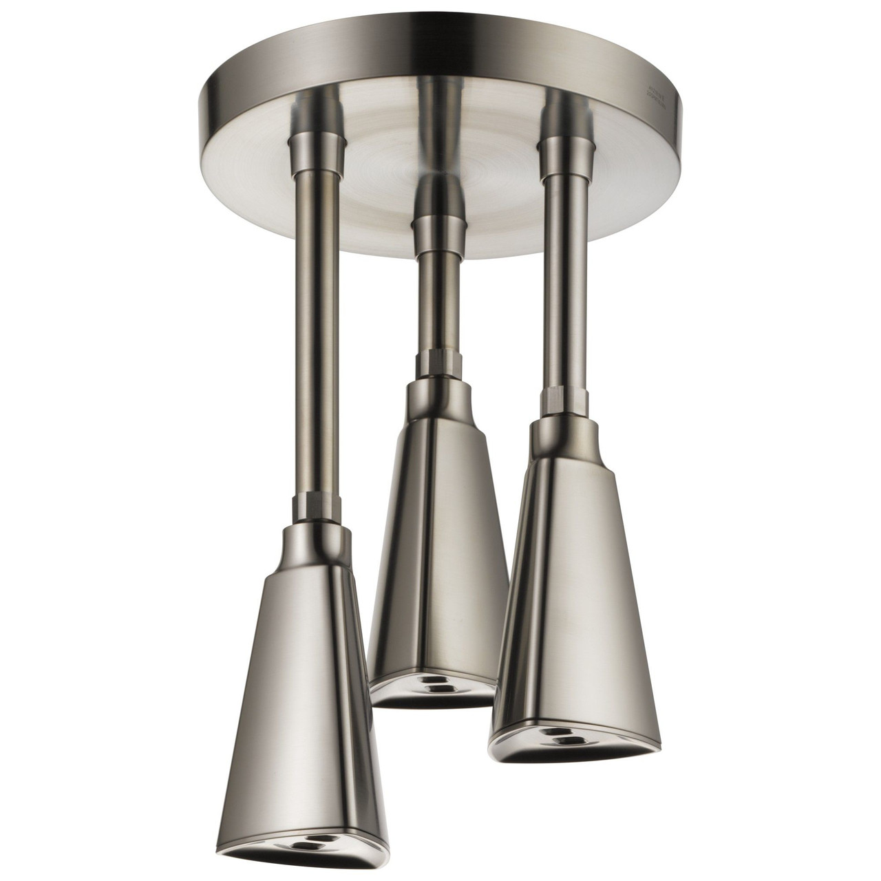 Delta 57140-SS Universal Showering Components H2Okinetic Pendant Raincan Shower Head, Stainless