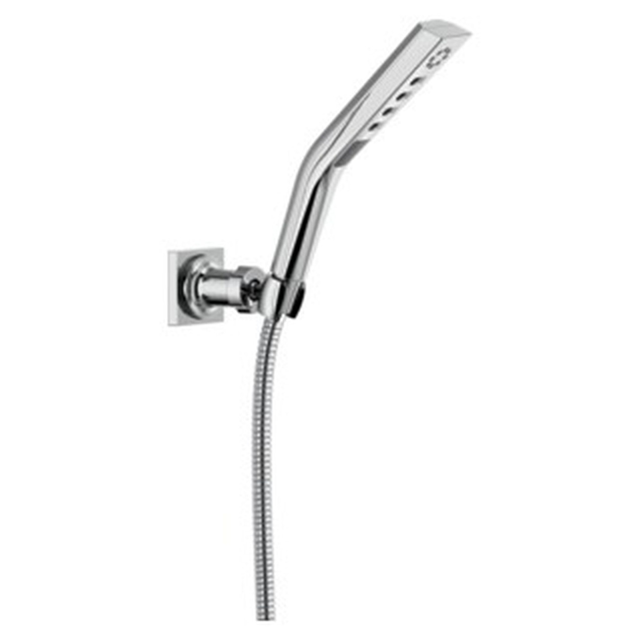 55799-PR Universal Showering Components H2Okinetic 3-Setting Wall Mount Hand Shower, Lumicoat Chrome