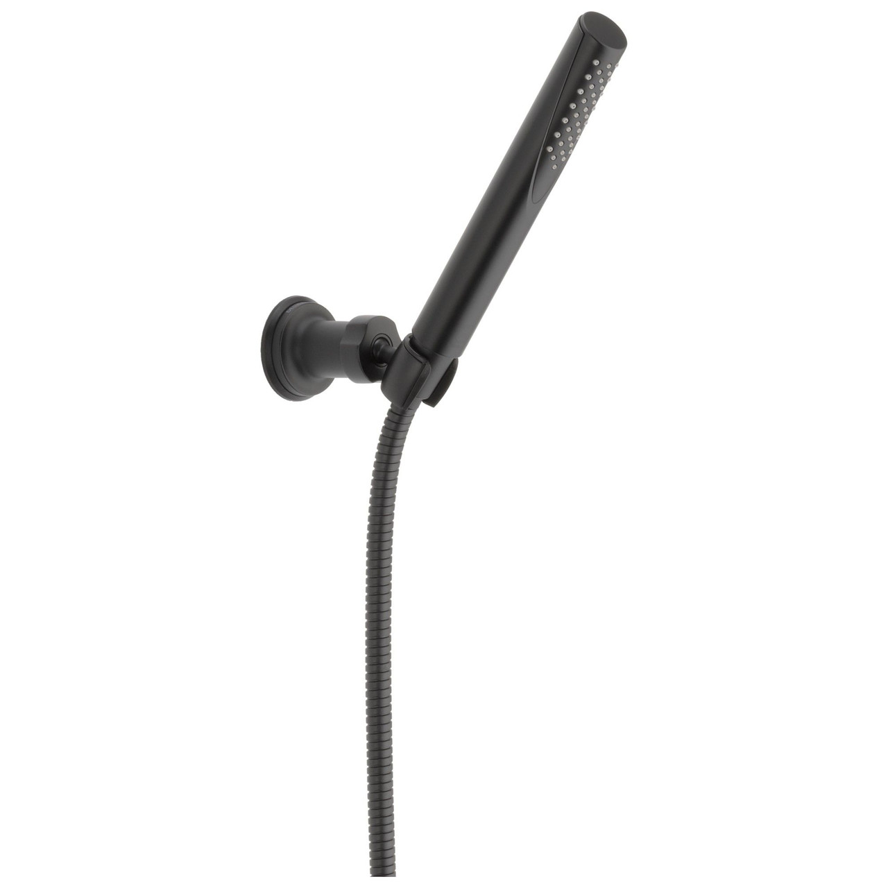 Delta 55085-BL Grail Premium Single-Setting Adjustable Wall Mount Hand Shower, Matte Black