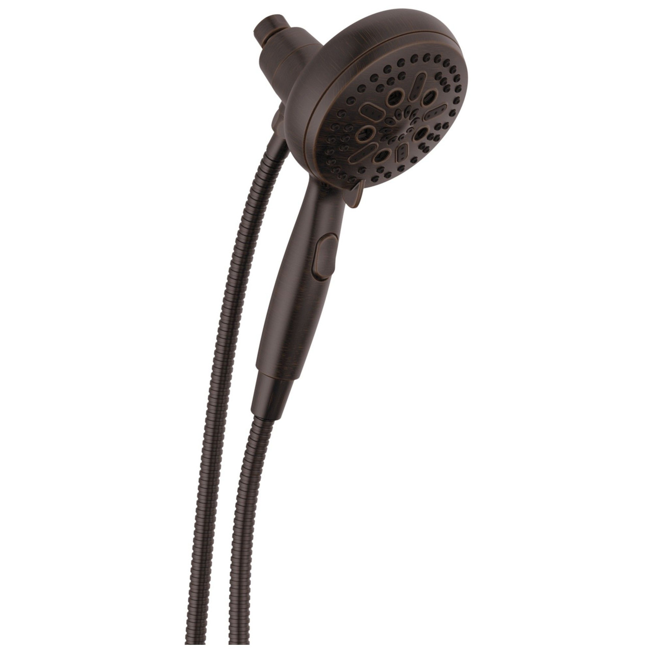Delta 54810-RB-PK Universal Showering Components 7-Setting SureDock Magnetic Hand Shower, Venetian Bronze