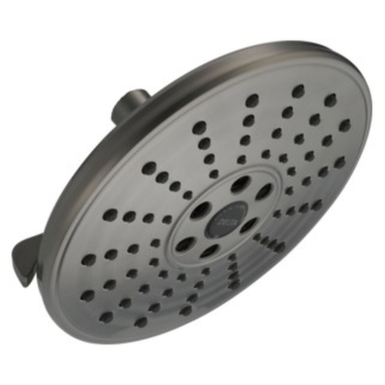 52688-KS-PR Universal Showering Components H2Okinetic 3-Setting Raincan Shower Head, Lumicoat Black Stainless