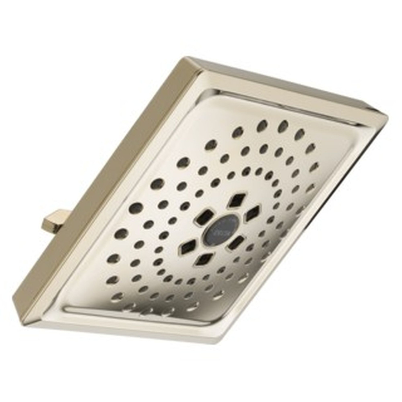 Delta 52684-PN-PR Universal Showering Components H2Okinetic 3-Setting Raincan Shower Head, Lumicoat Polished Nickel
