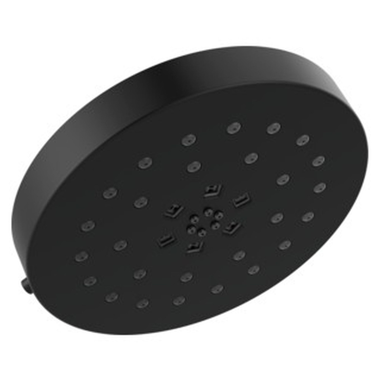 52488-BL Universal Showering Components H2Okinetic 4-Setting Shower Head with UltraSoak, Matte Black