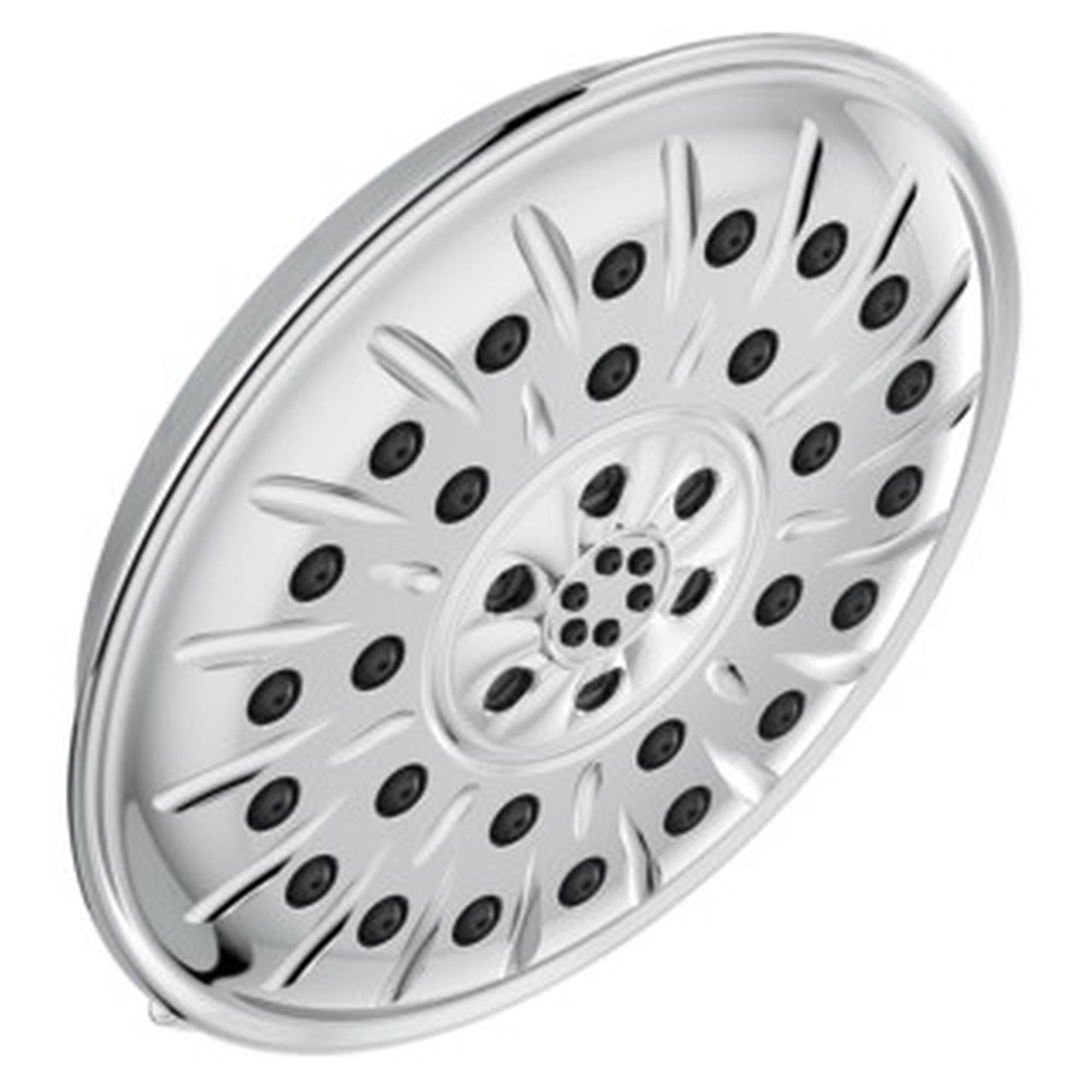 52487-PR Universal Showering Components H2Okinetic 4-Setting Shower Head with Ultrasoak, Lumicoat Chrome