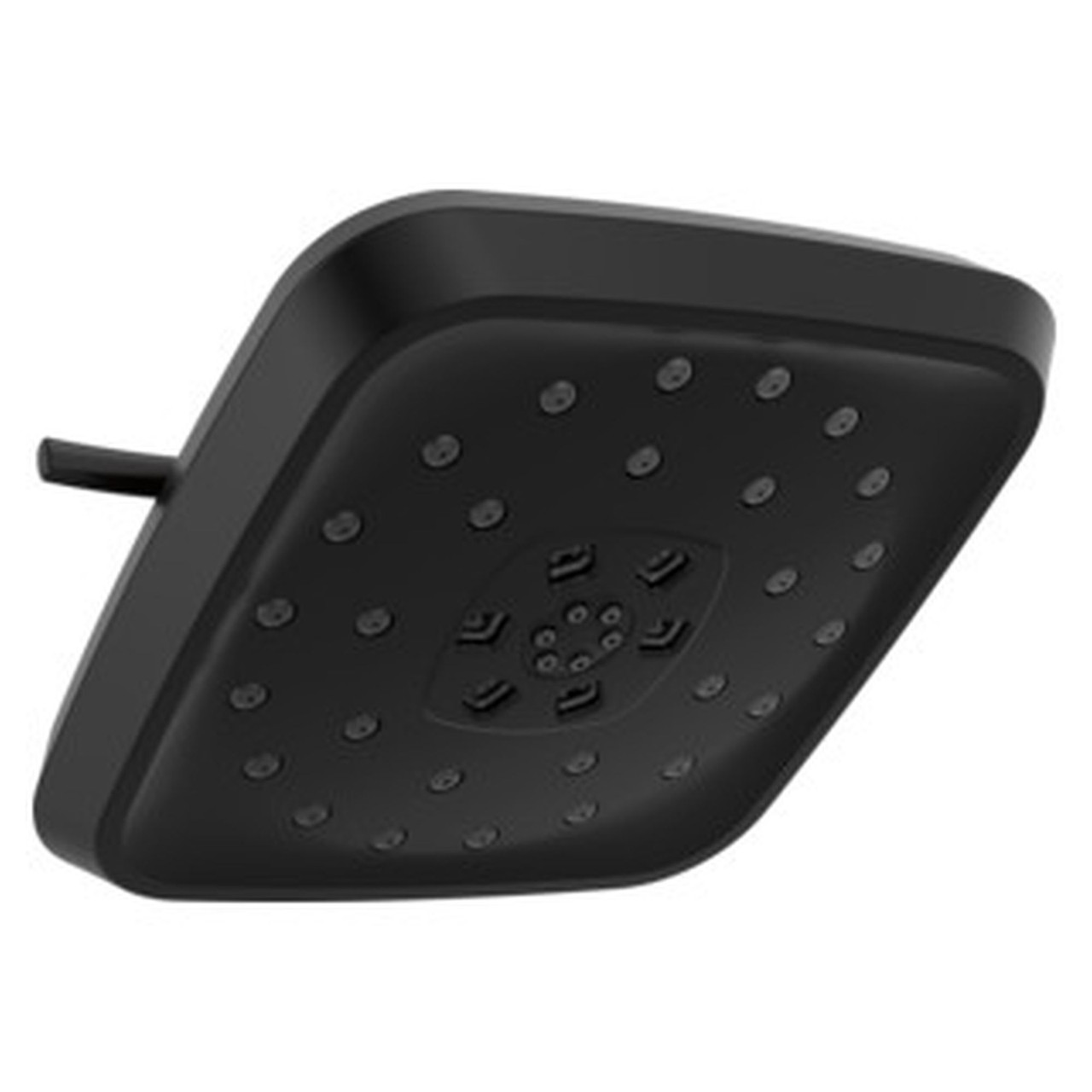 52460-BL Universal Showering Components H2Okinetic 4-Setting Shower Head with UltraSoak, Matte Black