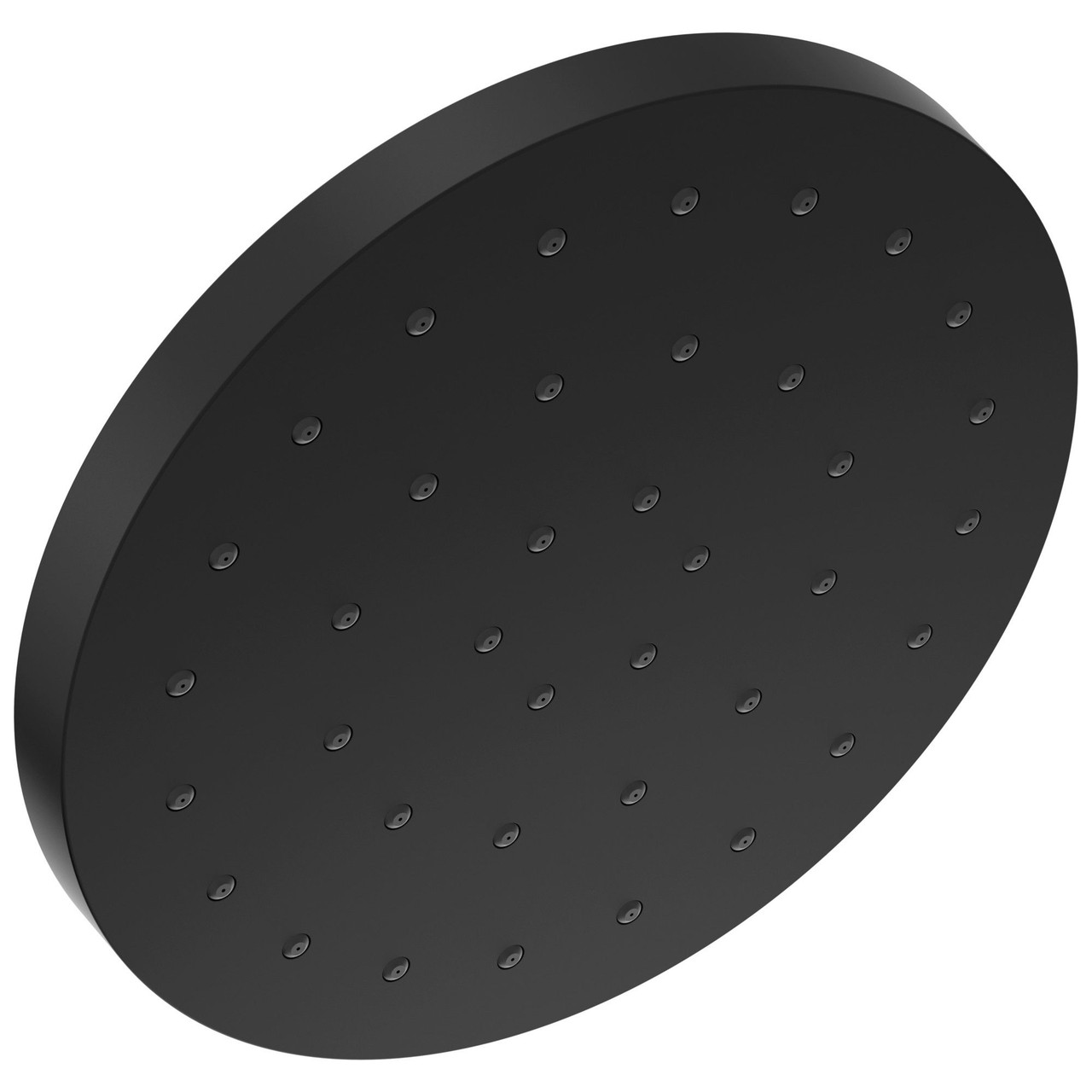 52160-BL25 Universal Showering Components H2Okinetic Single Setting Shower Head with UltraSoak, Matte Black