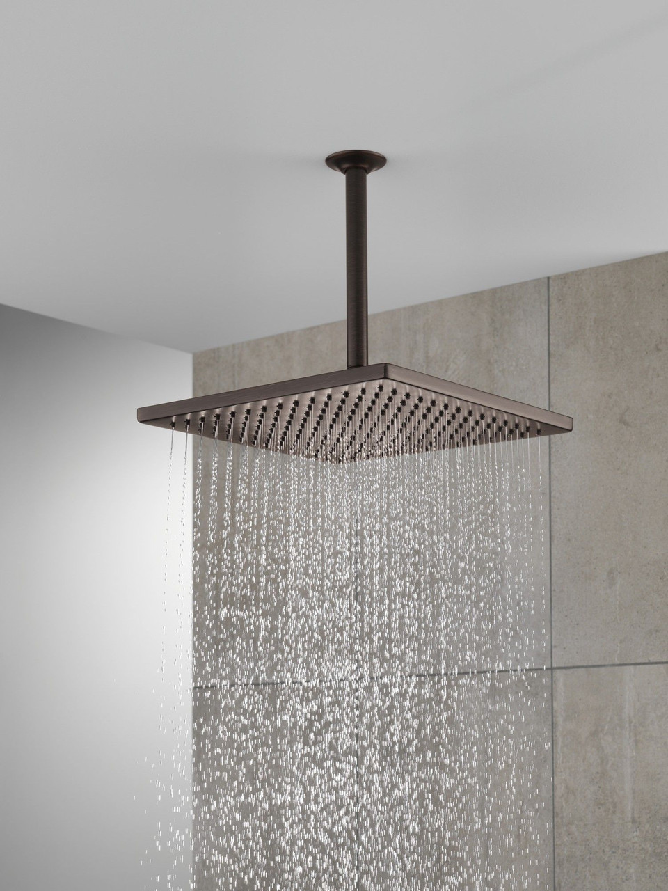 52159-RB25 Universal Showering Components Single-Setting Metal Raincan Shower Head, Venetian Bronze
