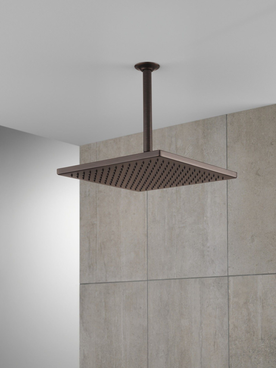 52159-RB25 Universal Showering Components Single-Setting Metal Raincan Shower Head, Venetian Bronze