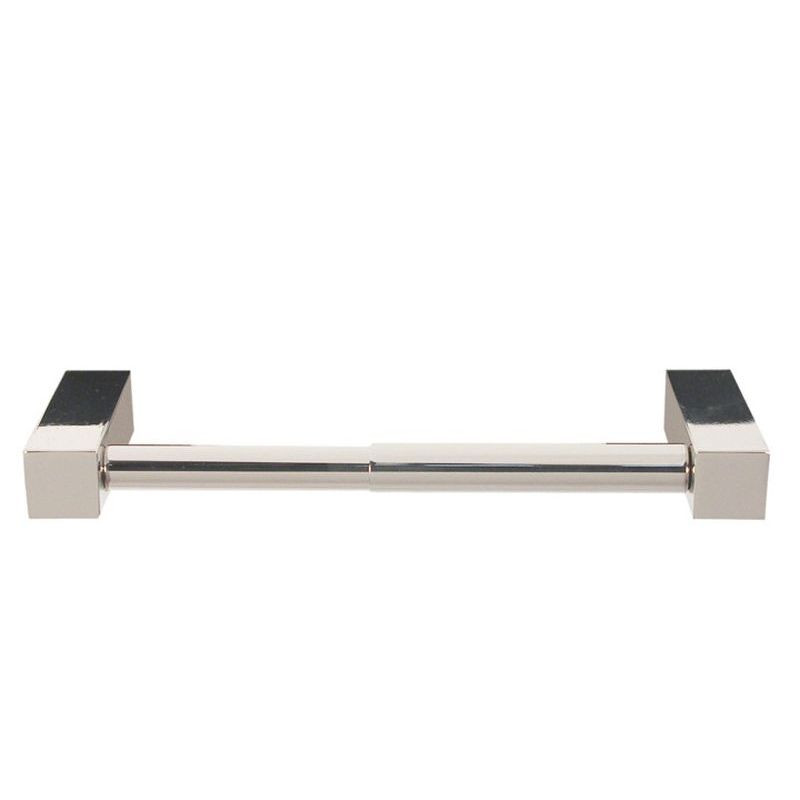 Modern Tissue Holder 6-1/2-in in Polished Nickel
