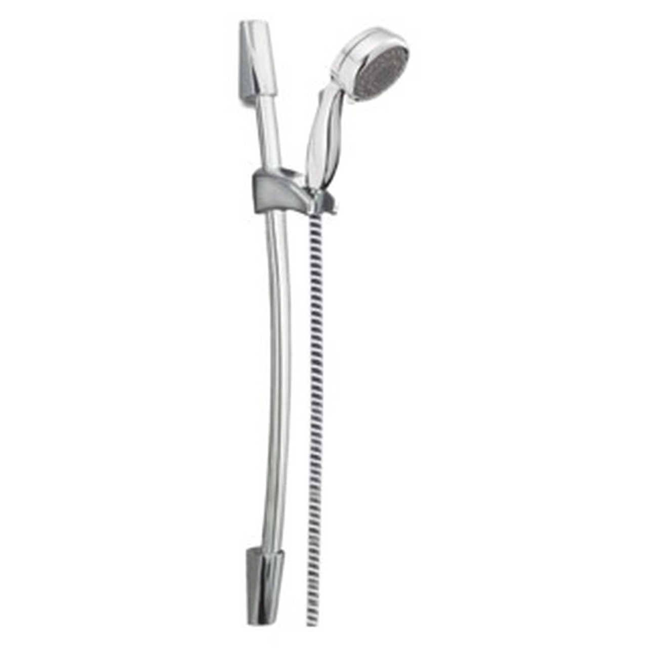 75800140Universal Showering Components 7-Setting Wall Bar Hand Shower, Chrome