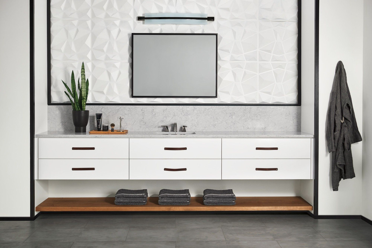 35543-KS-PR-MPU-DST Trillian Two Handle Widespread Bathroom Faucet, Lumicoat Black Stainless