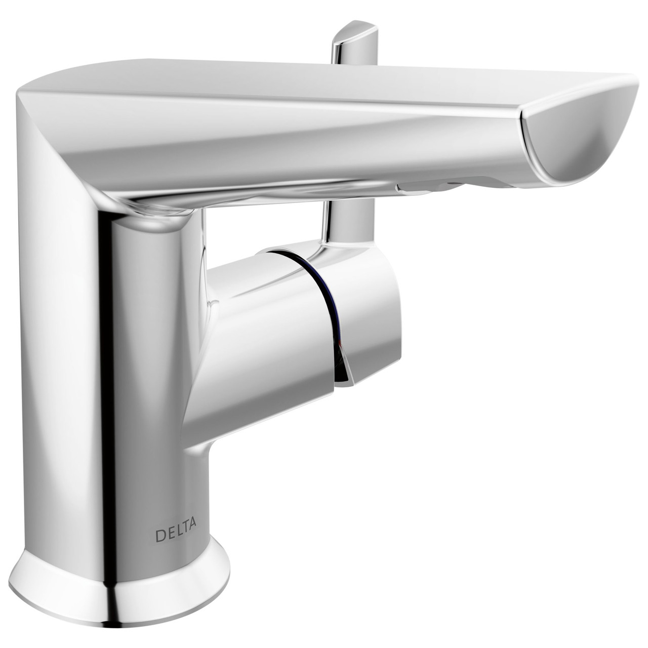 Delta 572-SS-PR-MPU-DST Galeon Single Handle Bathroom Faucet, Lumicoat Stainless