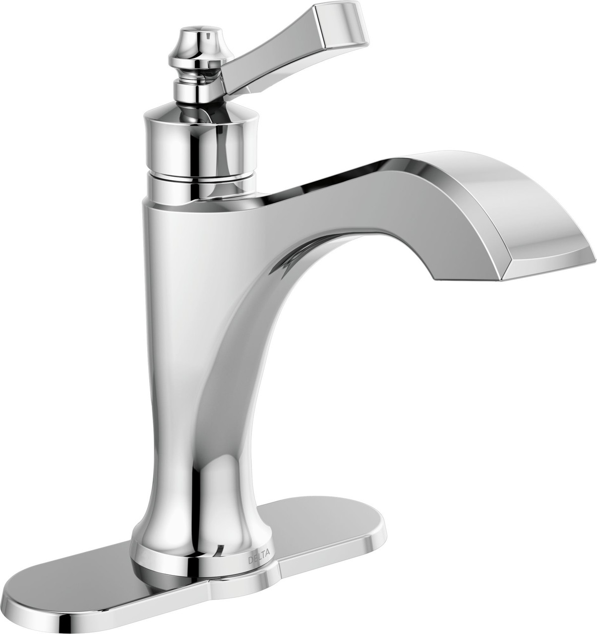 556-LPU-DST Dorval Single Handle Bathroom Faucet, Chrome