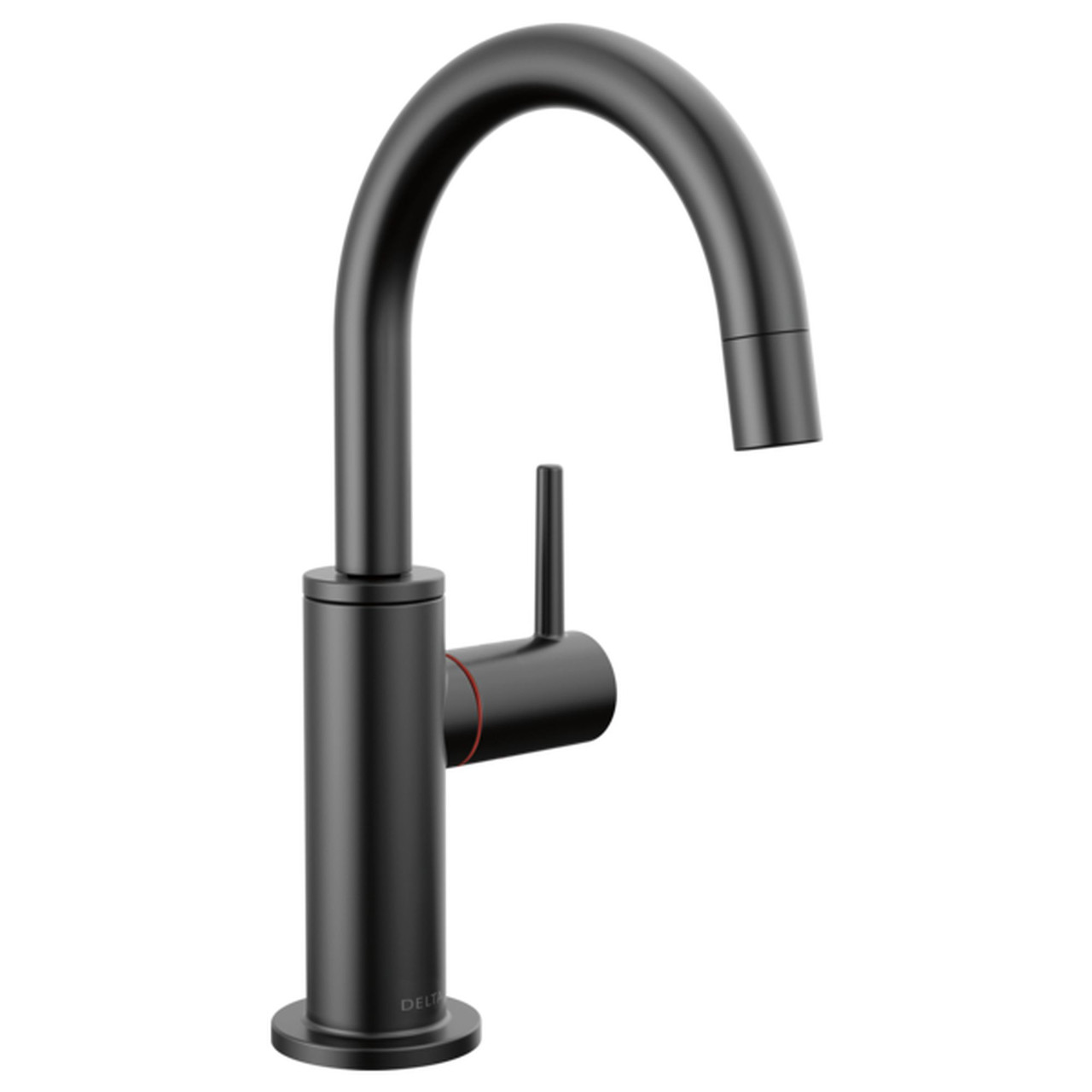 Delta 1930LF-H-BL Other Contemporary Round Instant Hot Water Dispenser, Matte Black