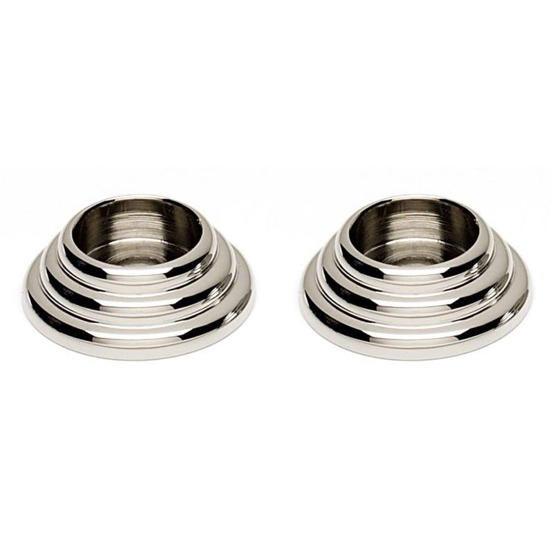 Rosettes 7/8-in in Polished Nickel