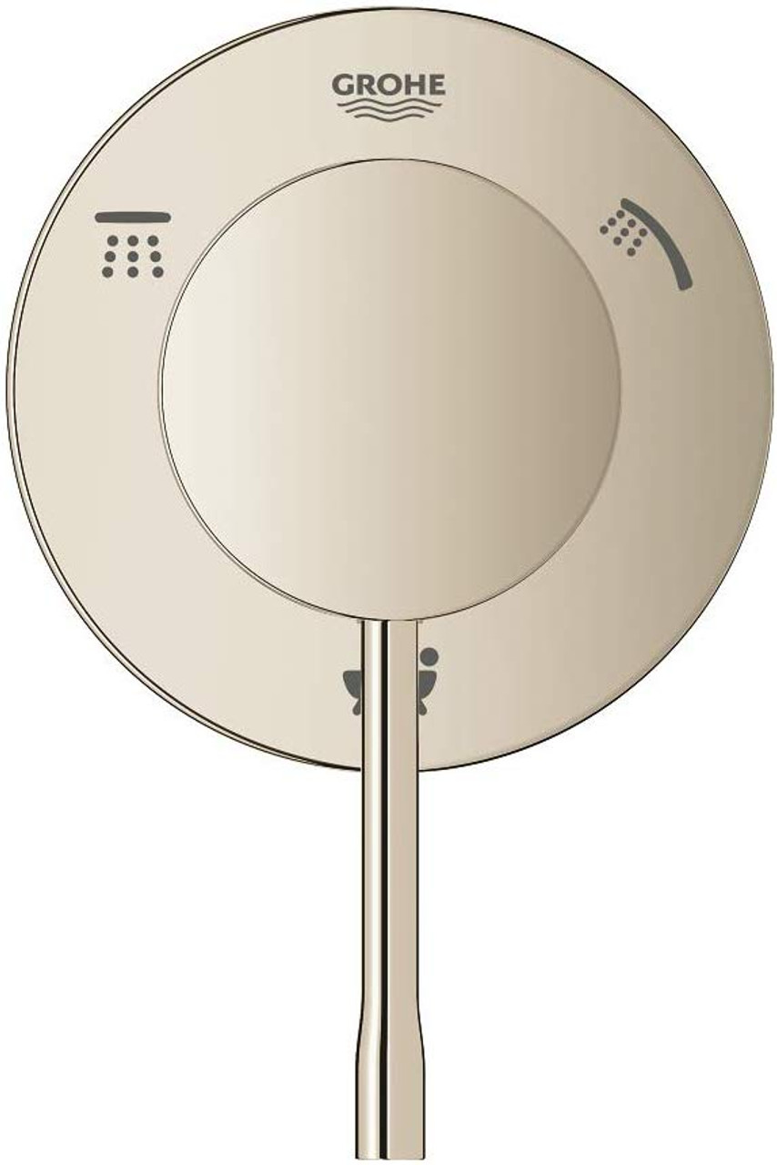 3-Way Diverter in Polished Nickel Finish 3-Way Diverter in Polished Nickel Finish