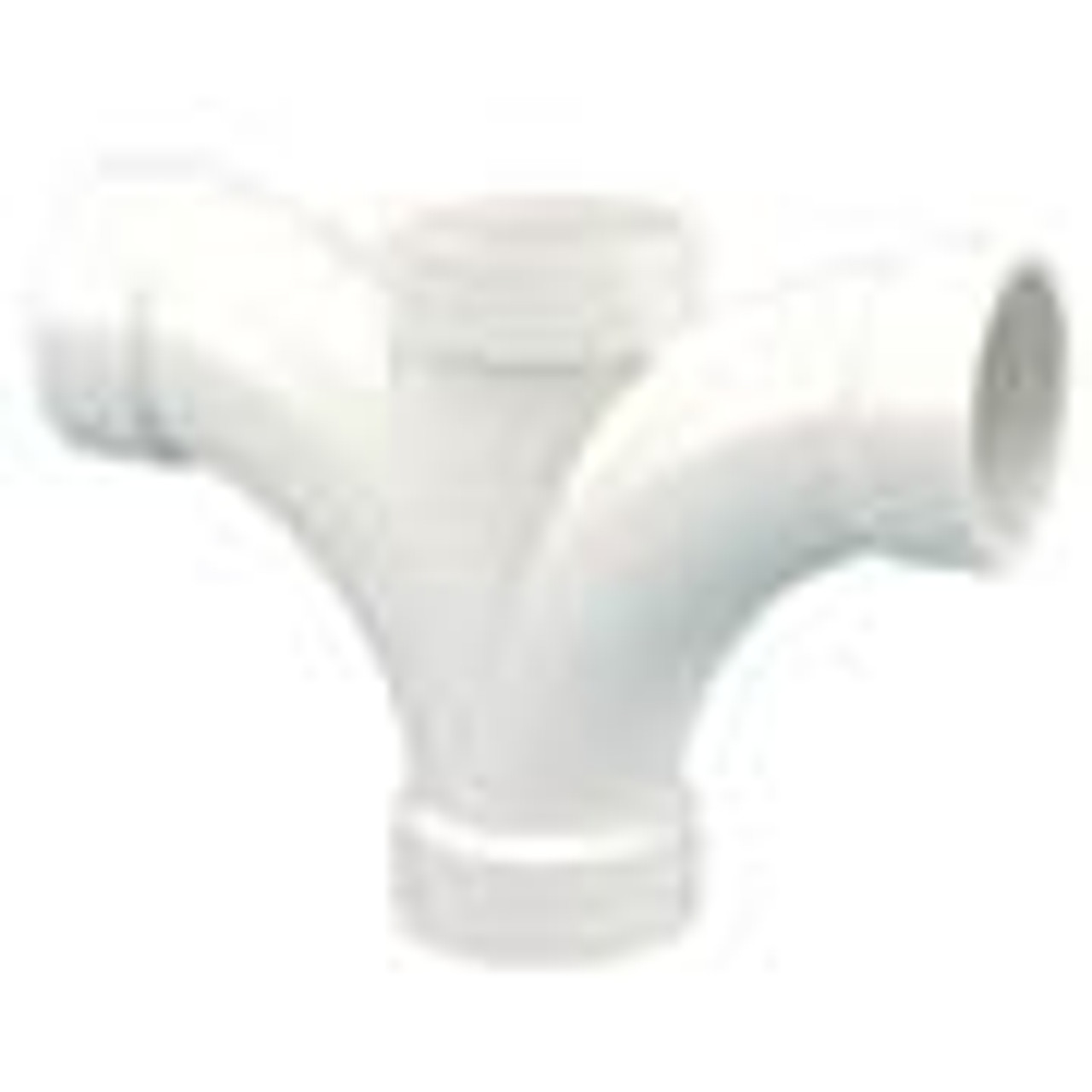 Nibco K277600-B5 Tee 3 PVC DWV Hub Double Fixture"  - Box of 5