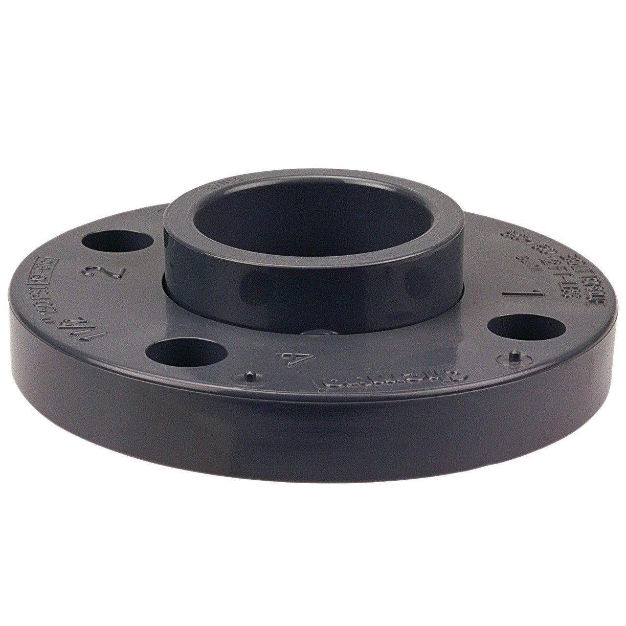 CA25460-B10 4551A 3 SOC VNST FLG PVC 80, Socket Flange S - PVC Schedule 80, Two-Piece Van Stone, 4551-A  - Box of 10