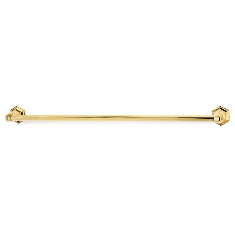 Alno Nicole A7720-30-PB Towel Bar Traditional in Polished Brass