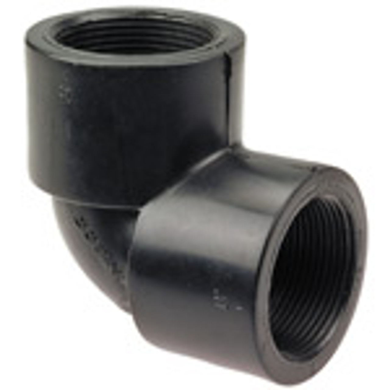 Nibco CA07350-B10 450733 2 THD 90 ELL PVC 80, Thread 90 Degrees  Elbow FPT x FPT - PVC Schedule 80, 4507-3-3  - Box of 10