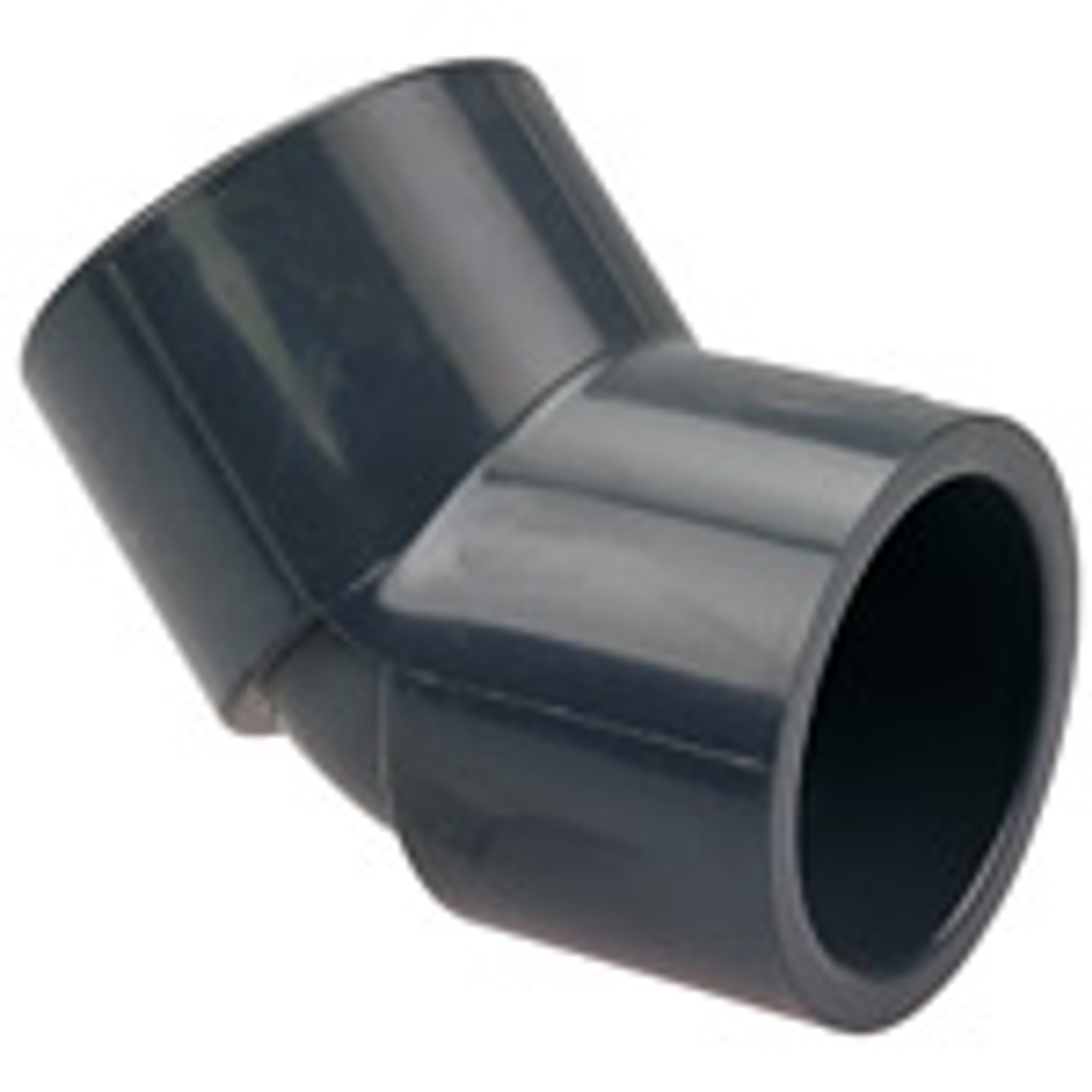 Nibco CA05300-B6 4506 3 SOC 45 ELL PVC 80, Socket 45 Degrees  Elbow S x S - PVC Schedule 80, 4506  - Box of 6