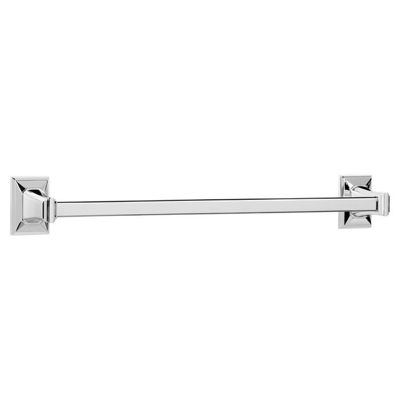 Alno Geometric A7920-18-PC Towel Bar Transitional in Polished Chrome