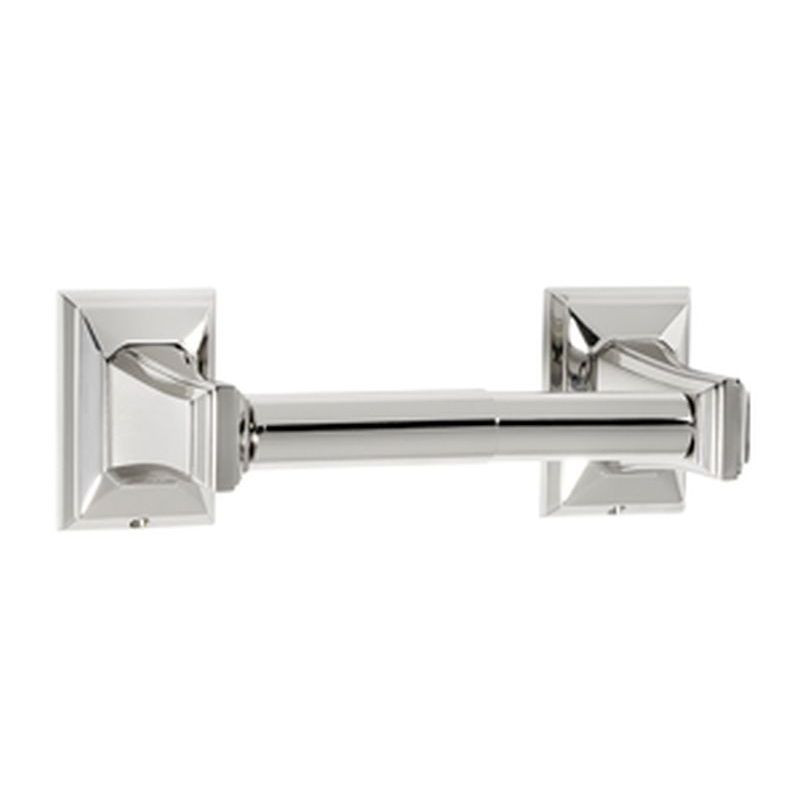 Tissue Holder Transitional in Polished Chrome
