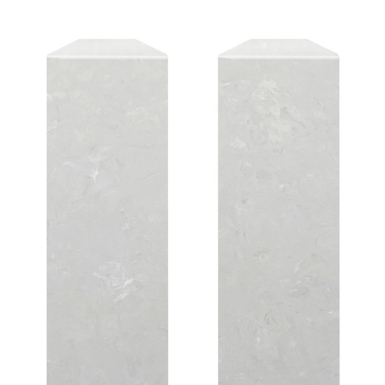 Transolid SFIM962-50V Saramar .25-in x 1-in x 96-in Flat Inside Corner Molding, Lunar Velvet
