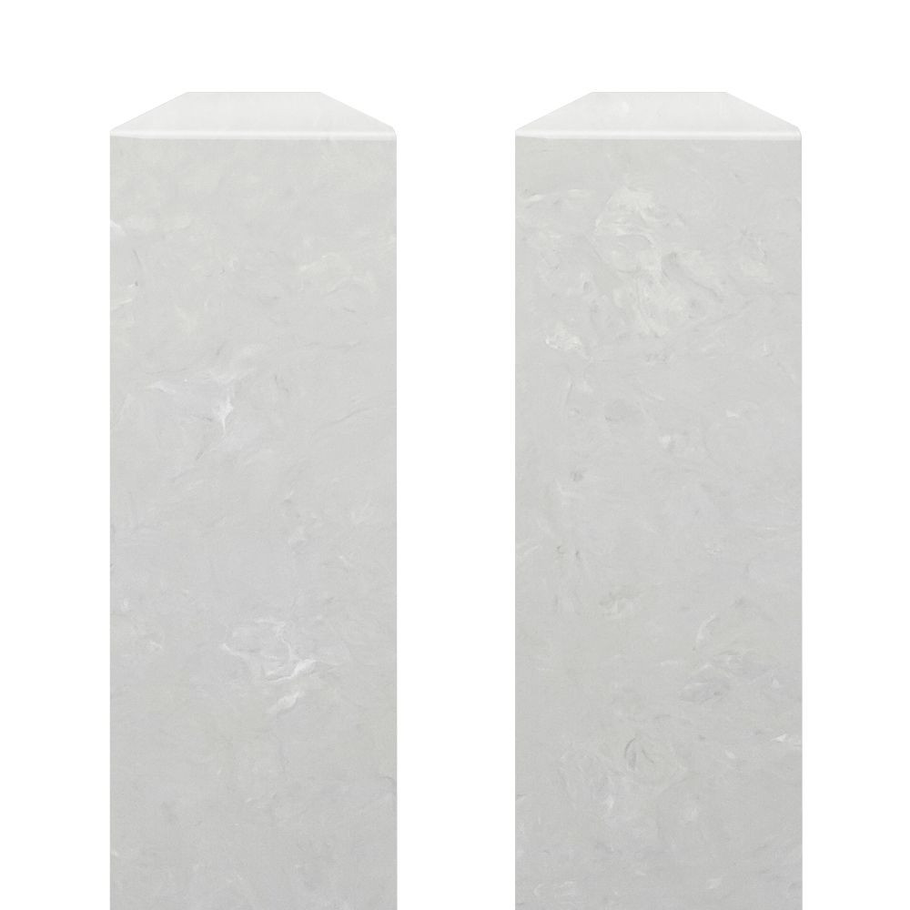 SFIM962-50V Saramar .25-in x 1-in x 96-in Flat Inside Corner Molding, Lunar Velvet