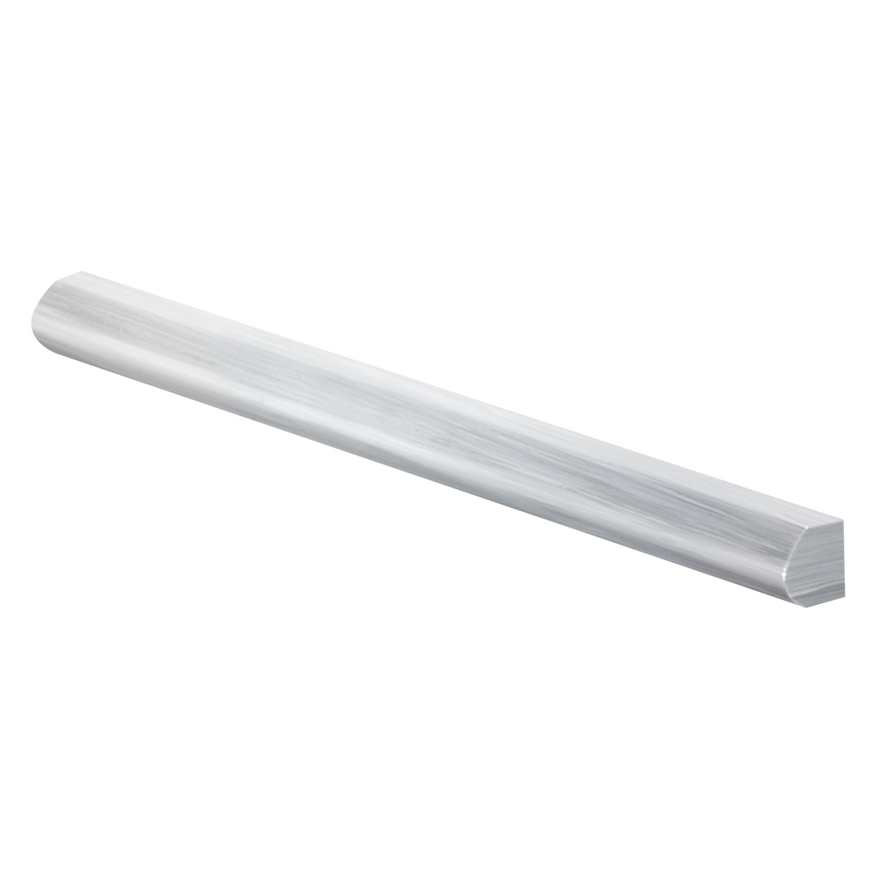 Transolid PTK6036-186 Lusso .5-in x .5-in x .25-in Pencil Trim Kit, Glacier Grey