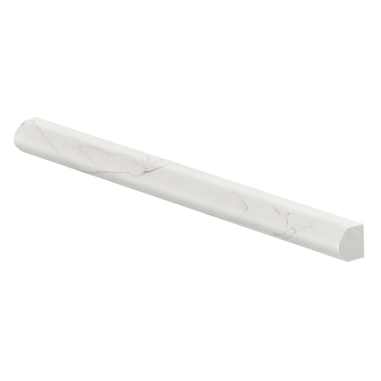 PTK6036-181 Lusso .5-in x .5-in x .25-in Pencil Trim Kit, Palladio White