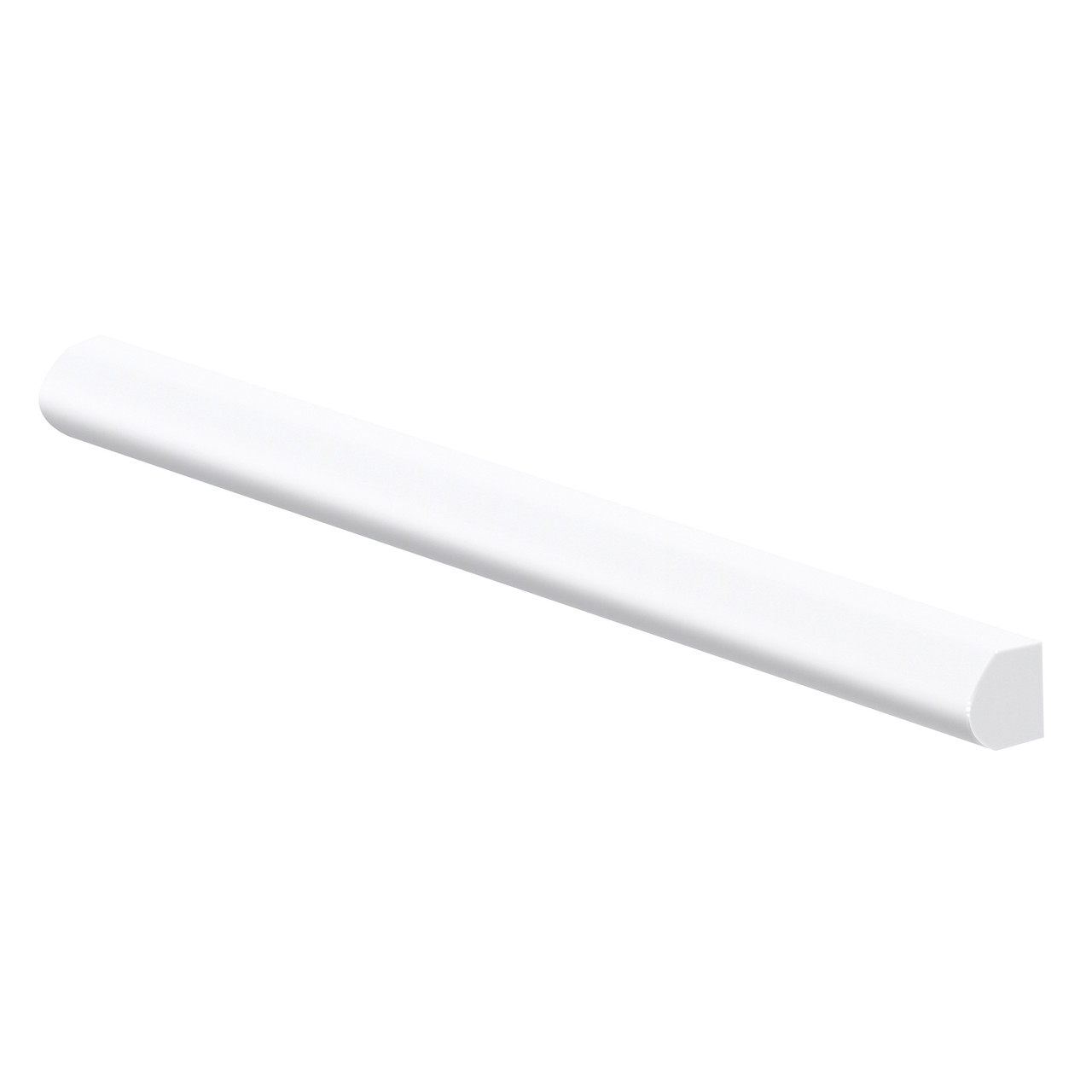 PTK6036-01 .5-in x .5-in x .25-in Pencil Trim Kit, White