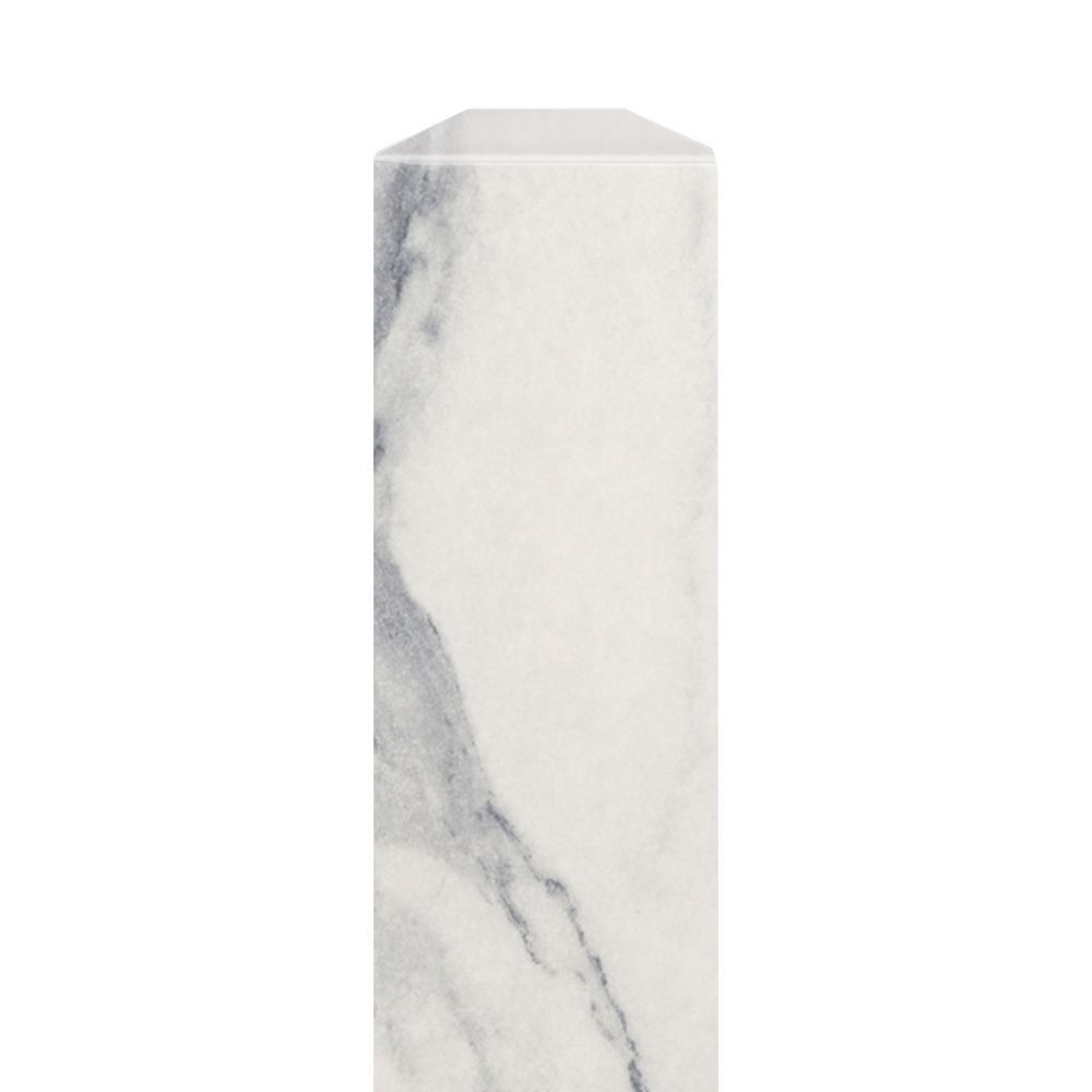 EFIM962-41 Expressions .25-in x 1-in x 96-in Inside Corner Molding, Bianca