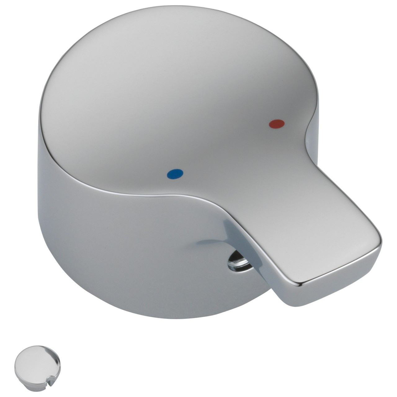 RP78734 Tesla Set Screw and Button Roman Tub, Chrome