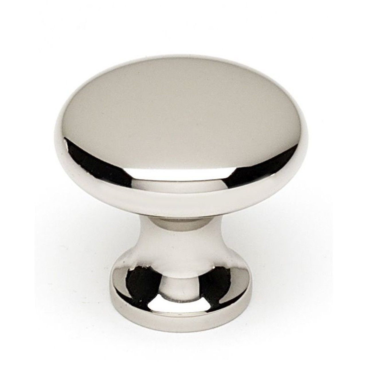 Alno A814-1-PN Knob Traditional 1-in in Polished Nickel