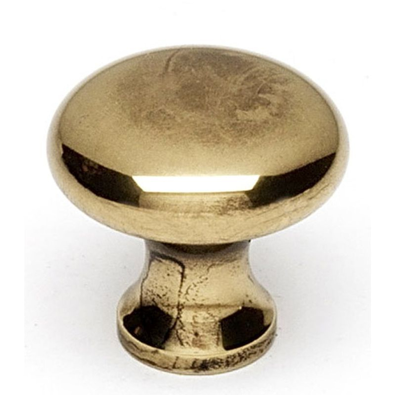 Alno A814-34-PA Knob Traditional 3/4-in in Polished Antique Alno A814-34-PA Knob Traditional 3/4-in in Polished Antique