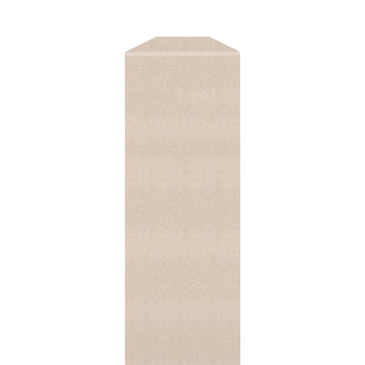 Transolid SFIM722-28V Saramar .25-in x 1-in x 72-in Flat Inside Corner Molding, Cashew Velvet