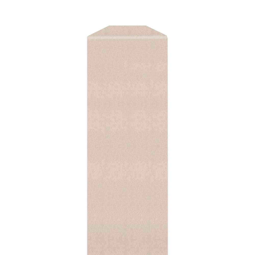 SFIM722-28V Saramar .25-in x 1-in x 72-in Flat Inside Corner Molding, Cashew Velvet