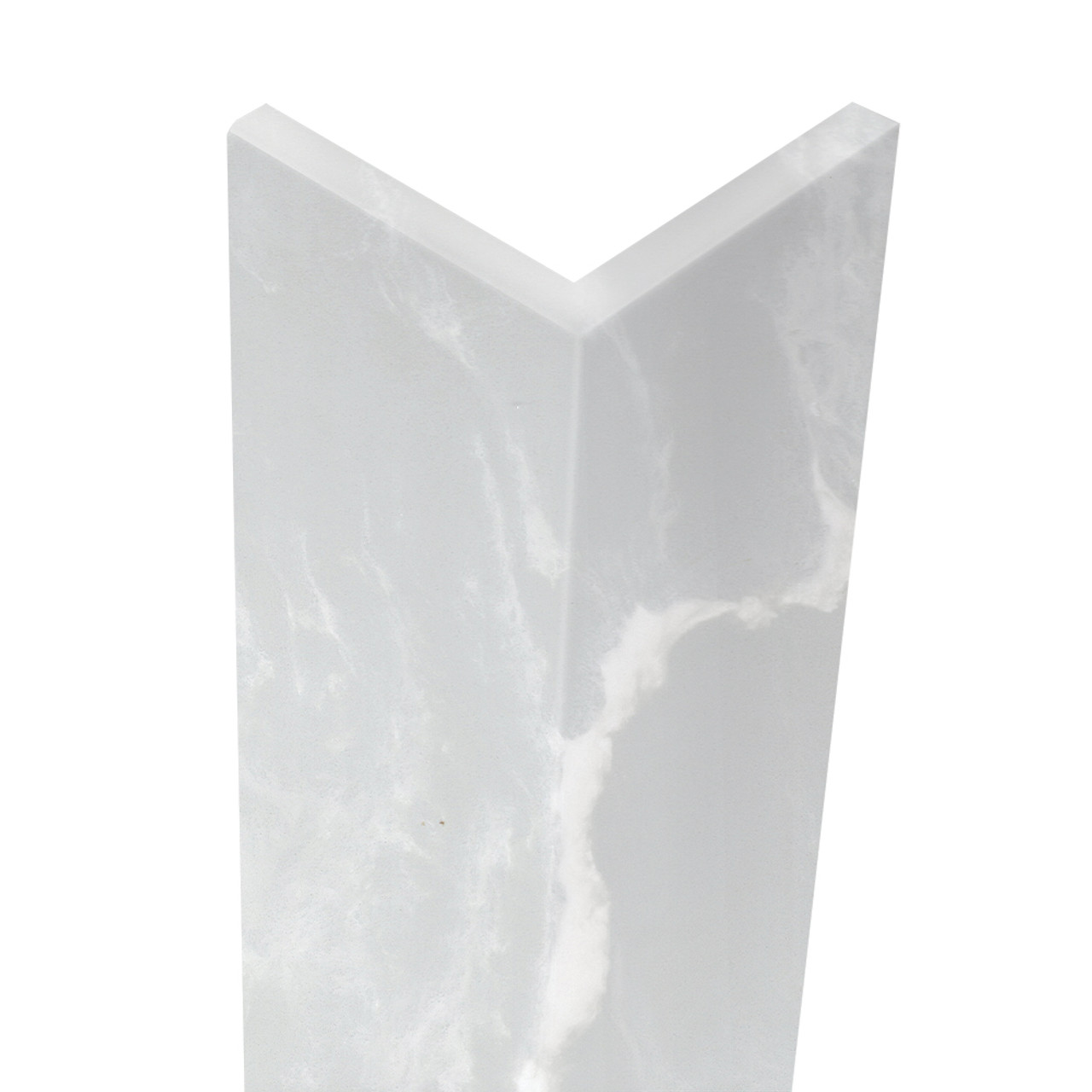 OCT962-50 Saramar 1.87-in x 1.87-in x 96-in Outside Corner Trim, Lunar