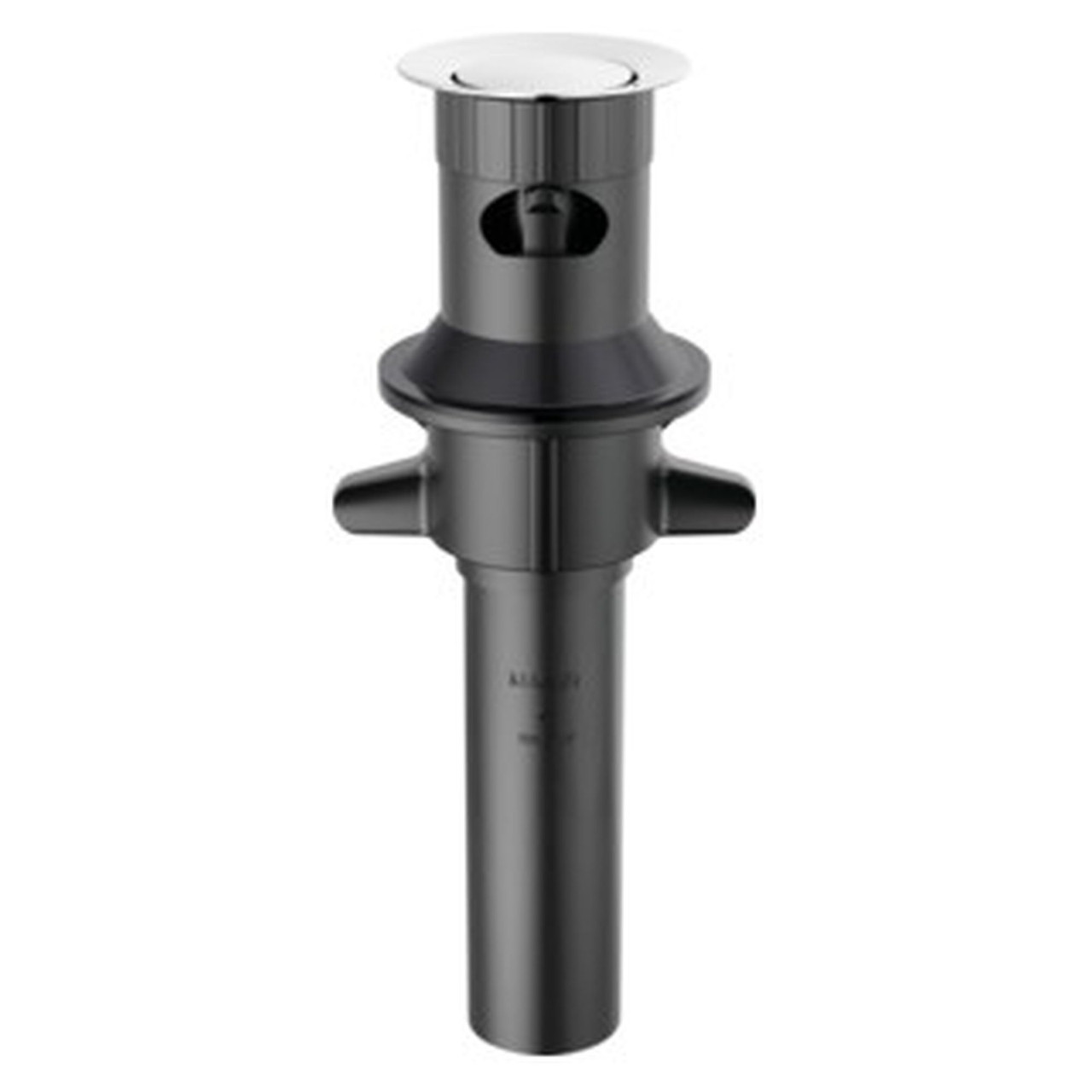 RP101631PC Other Plastic Push Pop with Overflow, Chrome