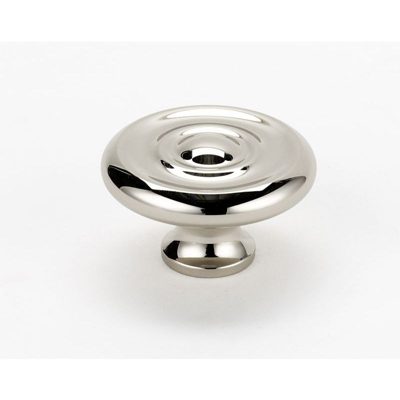 Alno Rope A817-38-PN Knob Traditional 1-1/2-in in Polished Nickel
