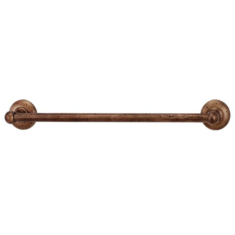 Alno Sierra A8220-18-RSTBRZ Bath Rustic Towel Bar in Rust Bronze