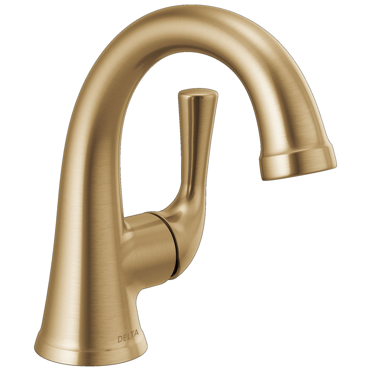 Delta 533LF-CZMPU Kayra 6.75-in x 6.00-in x 6.88-in Single Handle Bathroom Faucet, Champagne Bronze