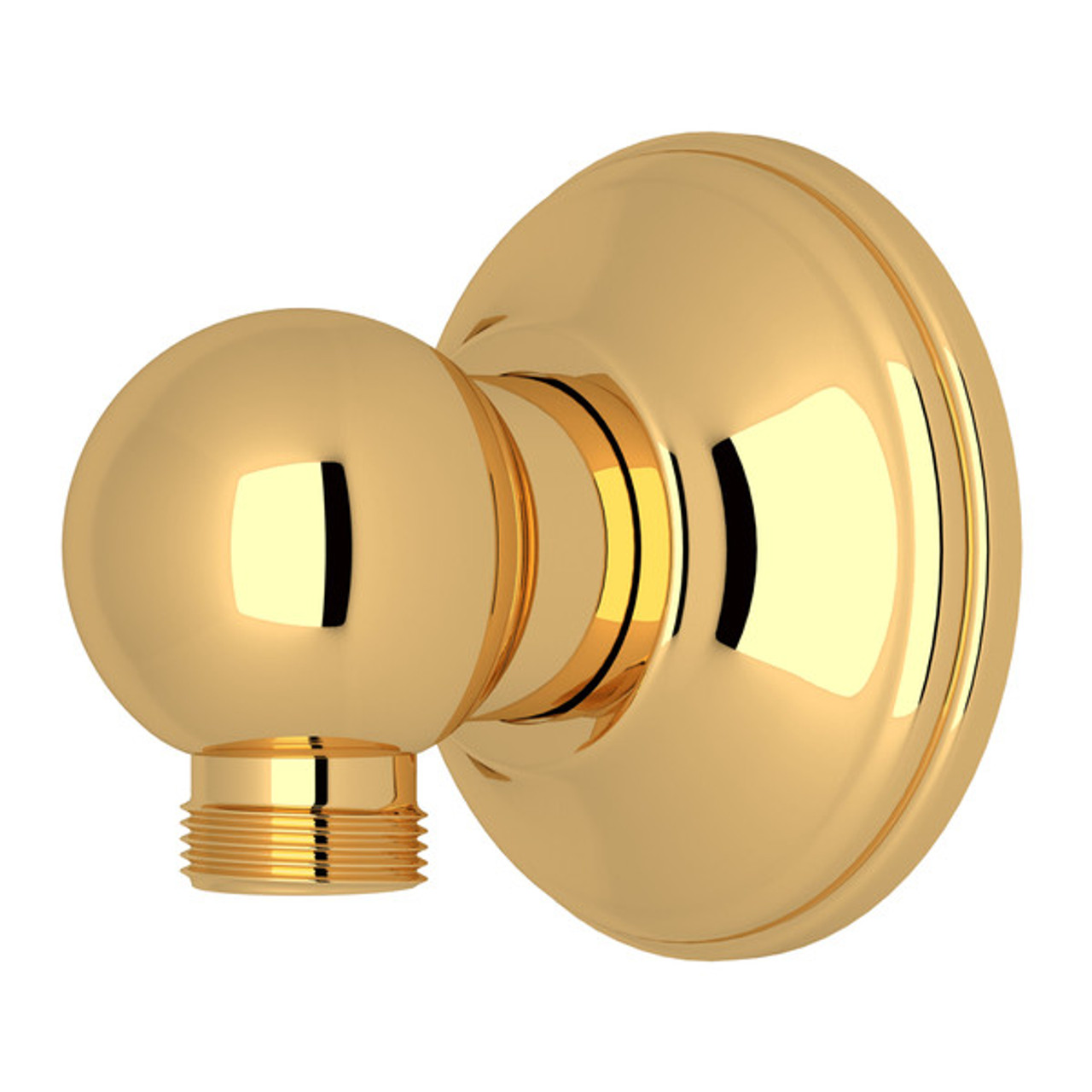 Rohl 1295IB Handshower Outlet, Italian Brass